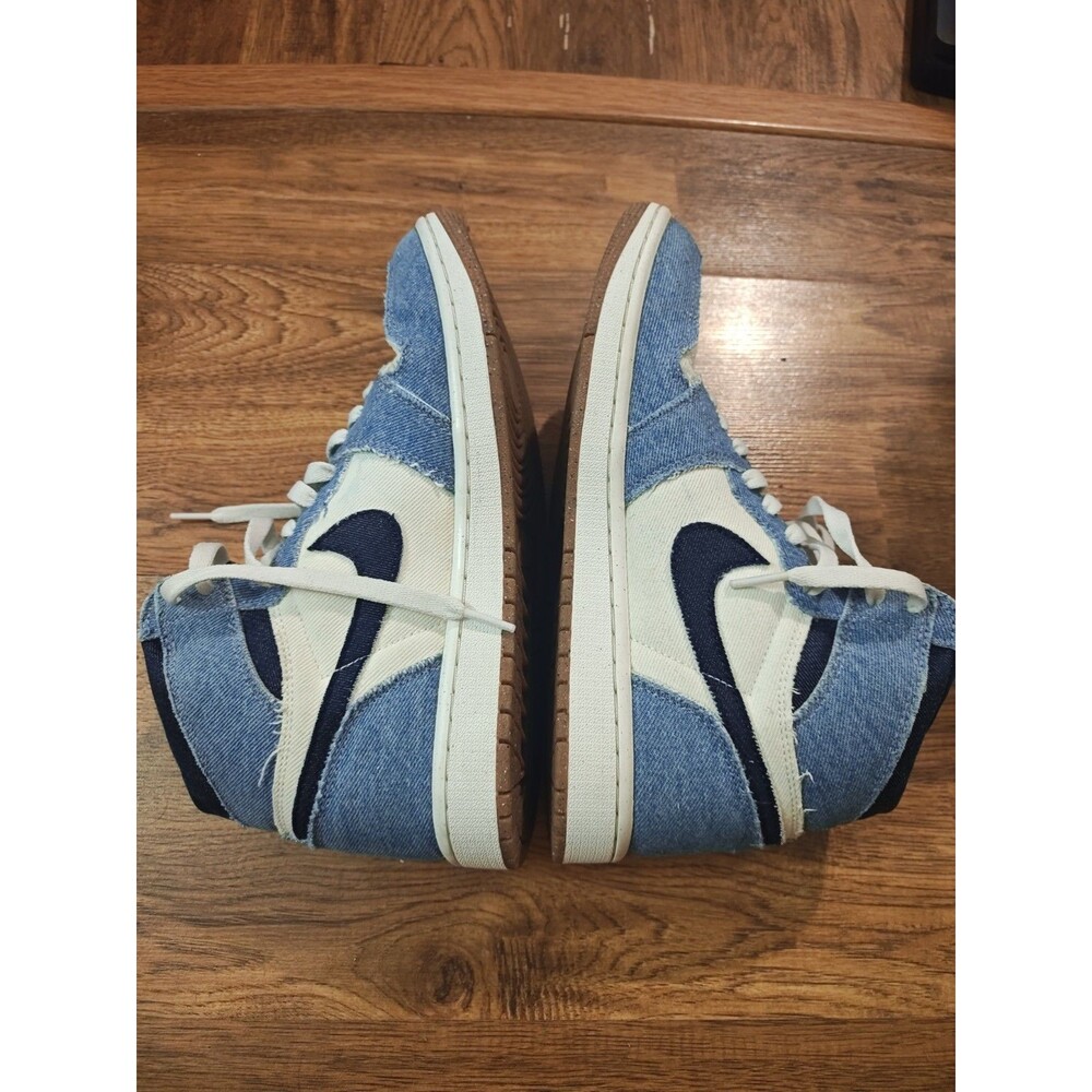 Nike Air Jordan 1 High OG "Denim" Size 9 FQ2947-100 Used, No Box